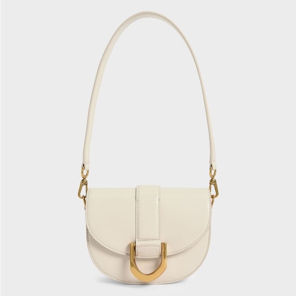 Charles & Keith, Bags, Mini Gabine Saddle Bag